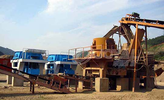 制砂生产线促进现代化制砂行业高速前进