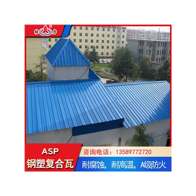 asp钢塑瓦 钢塑耐腐板 山东滨州厂房防腐板物理性能优