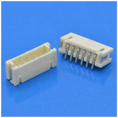 JST ZH条形连接器1.5间距板端接插件立贴