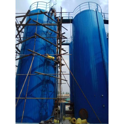 西安设备罐体外保温承包公司硅酸铝彩钢板保温施工队